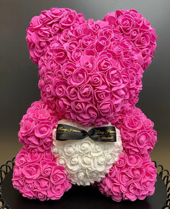 Medium Fuscia Rosy Teddy