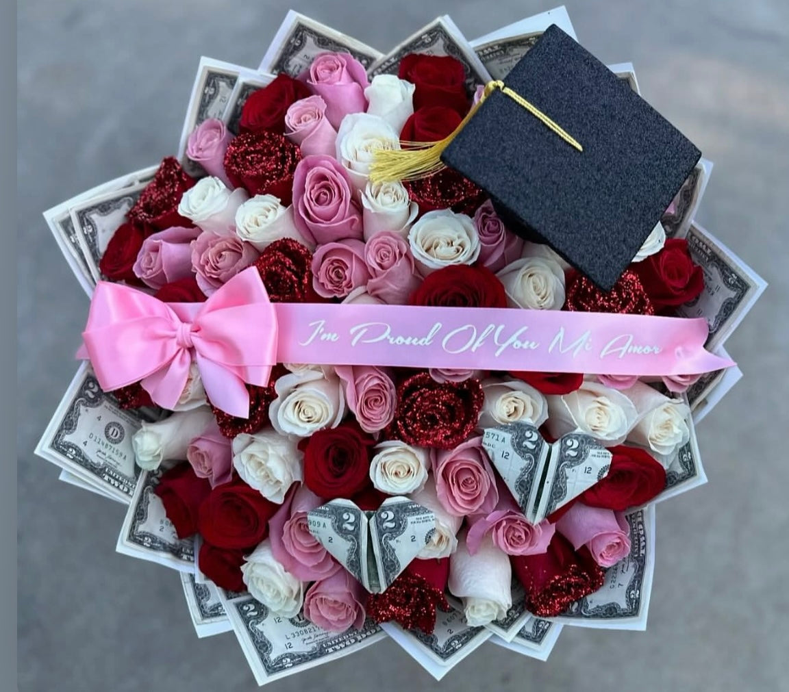 Graduation Money bouquet