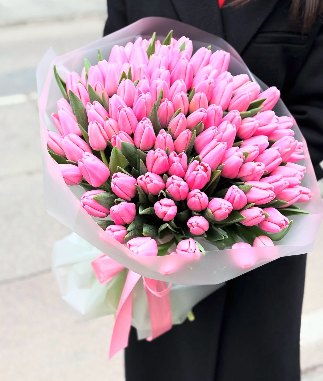 50 Pink Tulips
