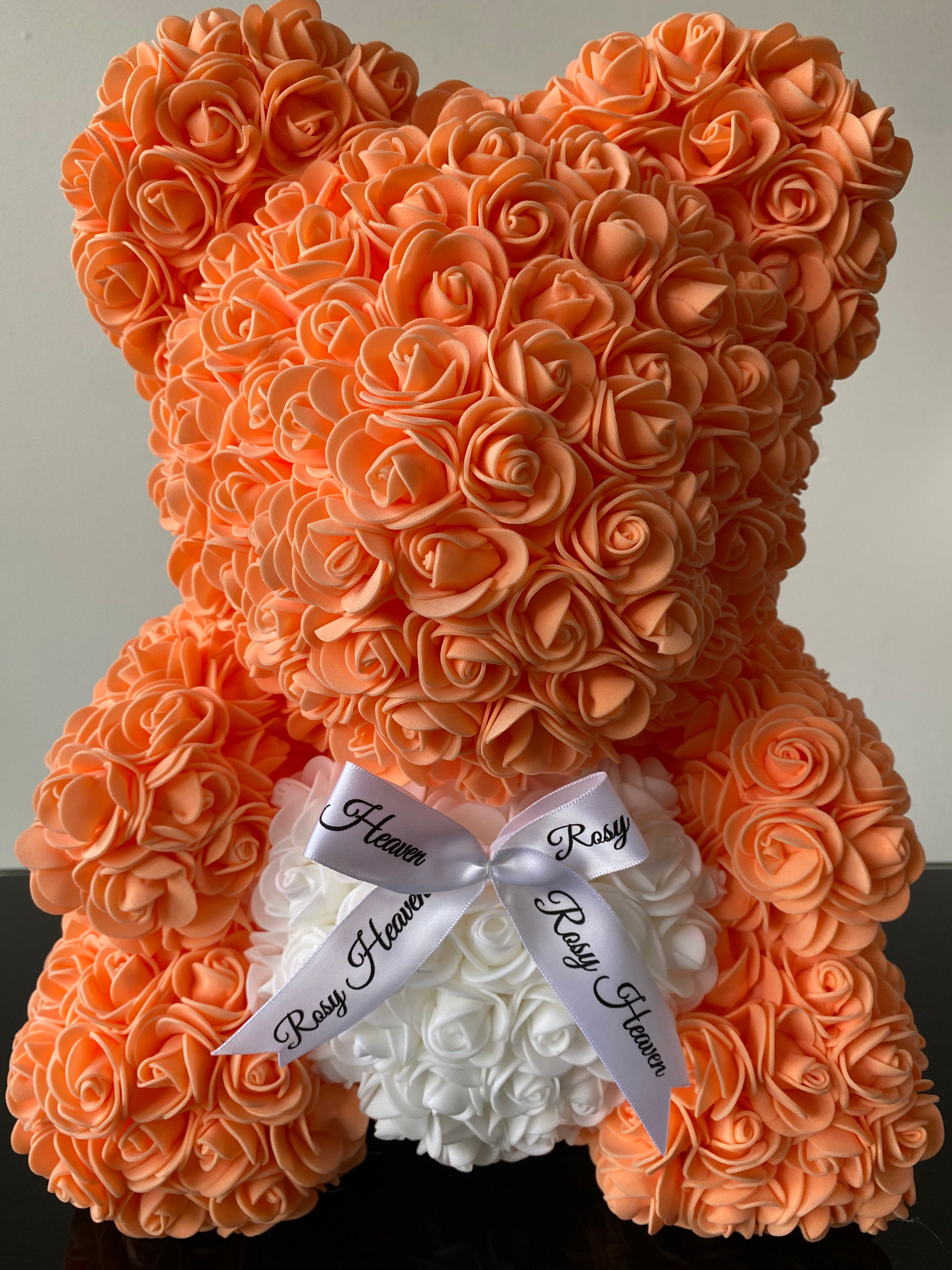 Medium orange Rosy bear
