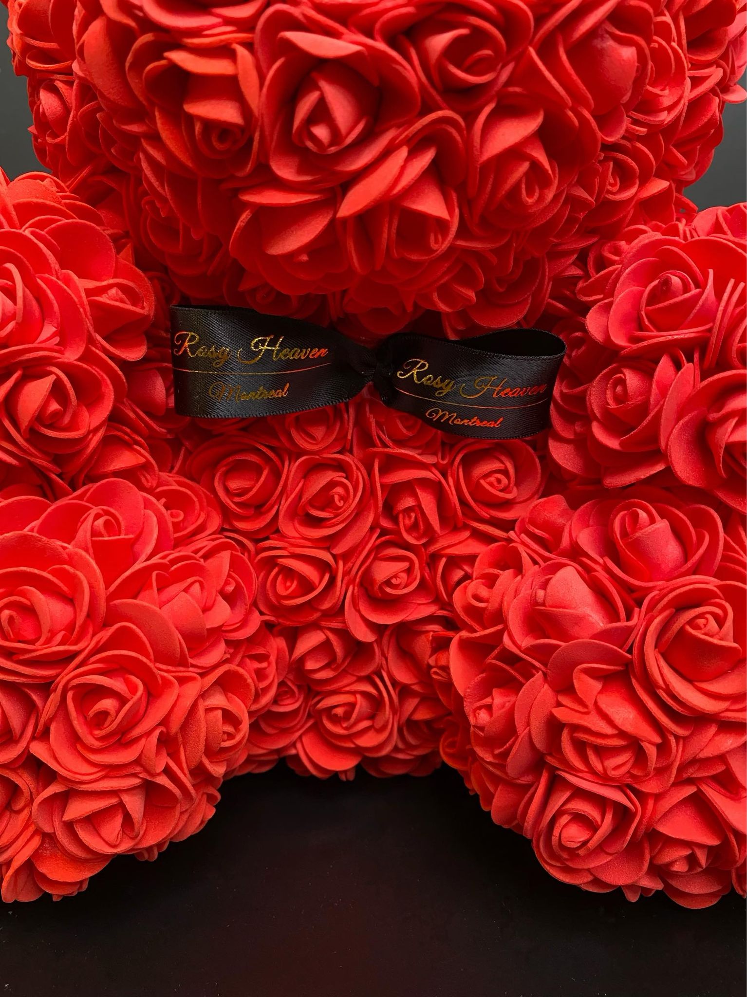 Medium red Rosy teddy