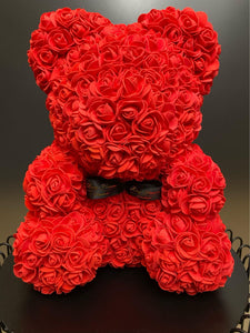 Medium red Rosy teddy