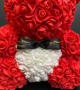 Medium red Rosy teddy