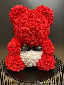 Medium red Rosy teddy