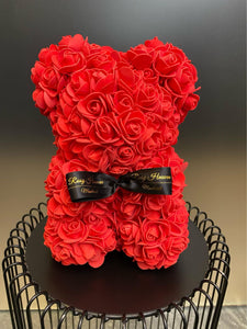 Mini red Rosy teddy